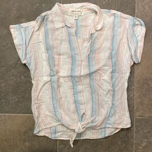Adorable cloth and stone top. For anthropology. Size small.
